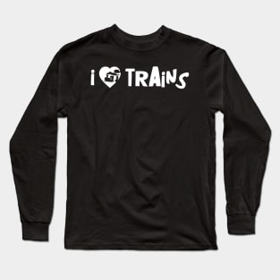 Train Driver Trains Railway Long Sleeve T-Shirt